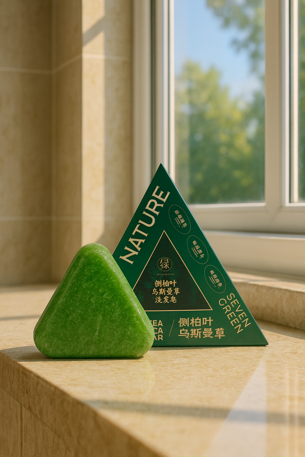 Green Matcha Hair Soap